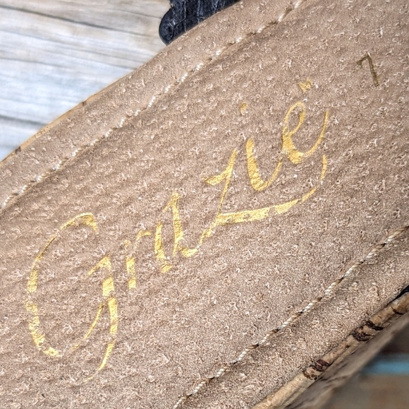 Grazie Sugar Skull Cork Wedges - Picture 9 of 11